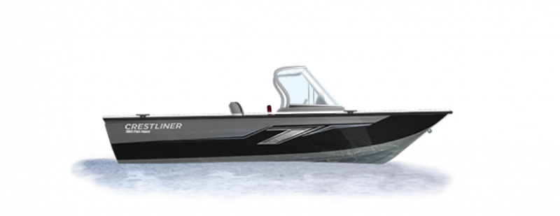 2021 Crestliner 1850 Fish Hawk - low hours with 9.9 Kicker motor - boats -  by dealer - marine sale - craigslist