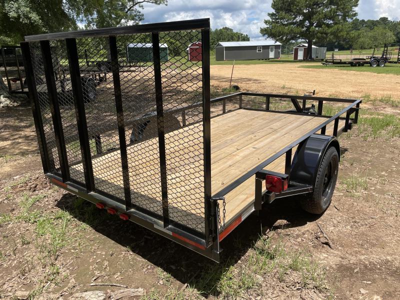 2021 J&C Trailers 77" X 12' Utility Trailer TBJ Trailers and Portable