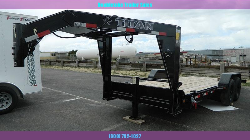 2020 Titan Trailers GOOSENECK TILT BED Equipment Trailer 2020 Titan Trailers GOOSENECK TILT BED Equipment Trailer