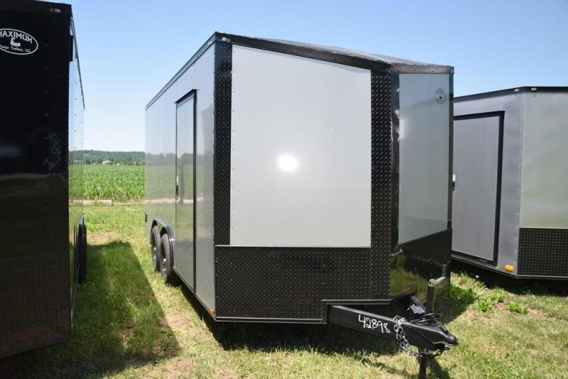 2024 Maximum Cargo 8.5x16 Motorcycle/ATV Trailer Custom Enclosed