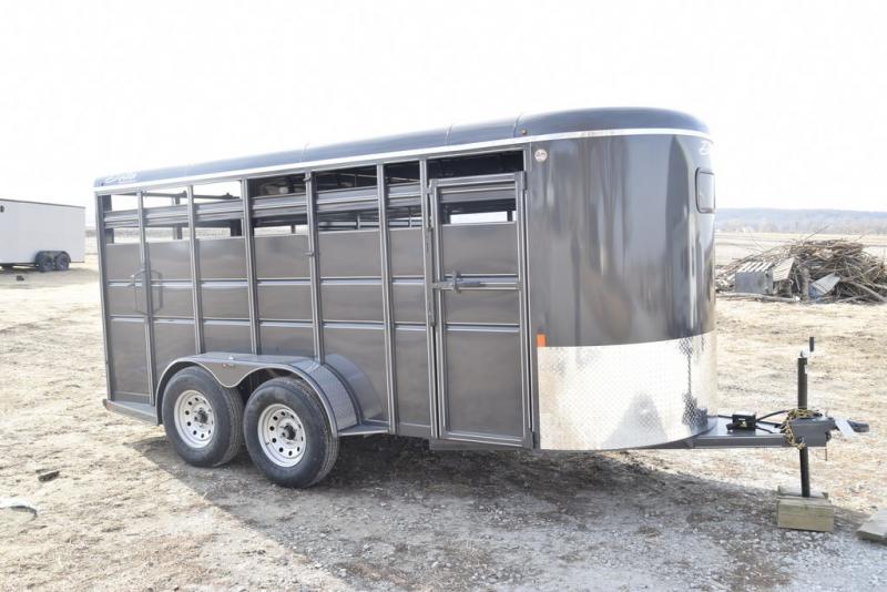 2023 Delta Manufacturing 600 Deluxe 16’ Stock / Stock Combo Trailer 2023 Delta Manufacturing 600 Deluxe 16’ Stock / Stock Combo Trailer