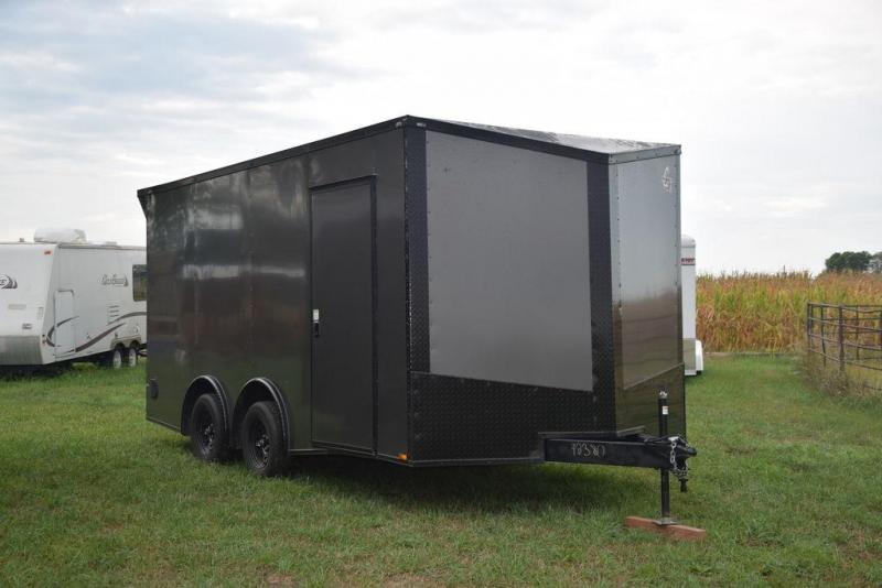 2024 Maximum Cargo 8.5x16 Enclosed ATV/Motorcycle Trailer Custom
