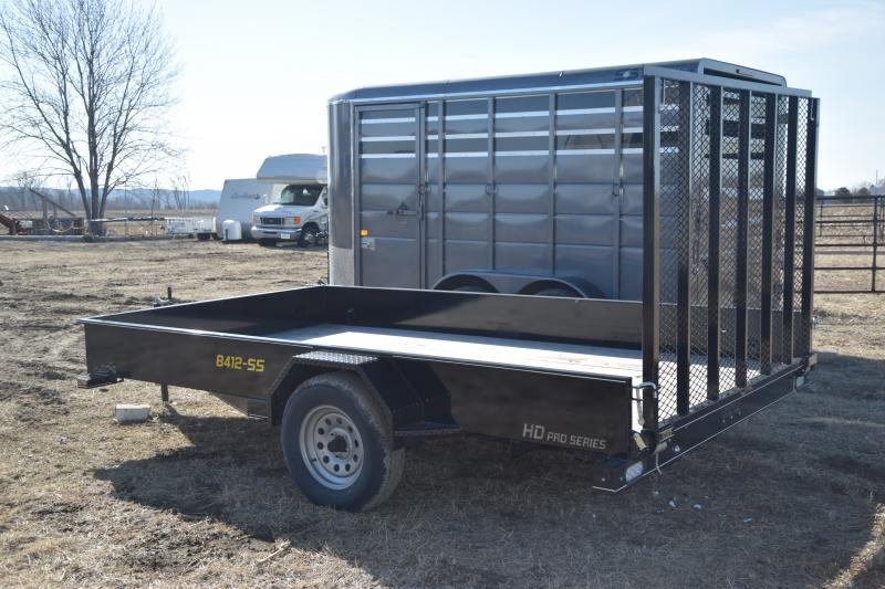 2024 Doolittle Trailer Mfg 84x12 Utility Trailer Custom Enclosed
