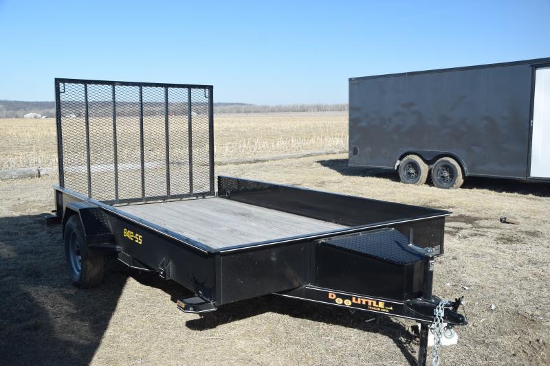 2024 Doolittle Trailer Mfg 84x12 Utility Trailer Custom Enclosed