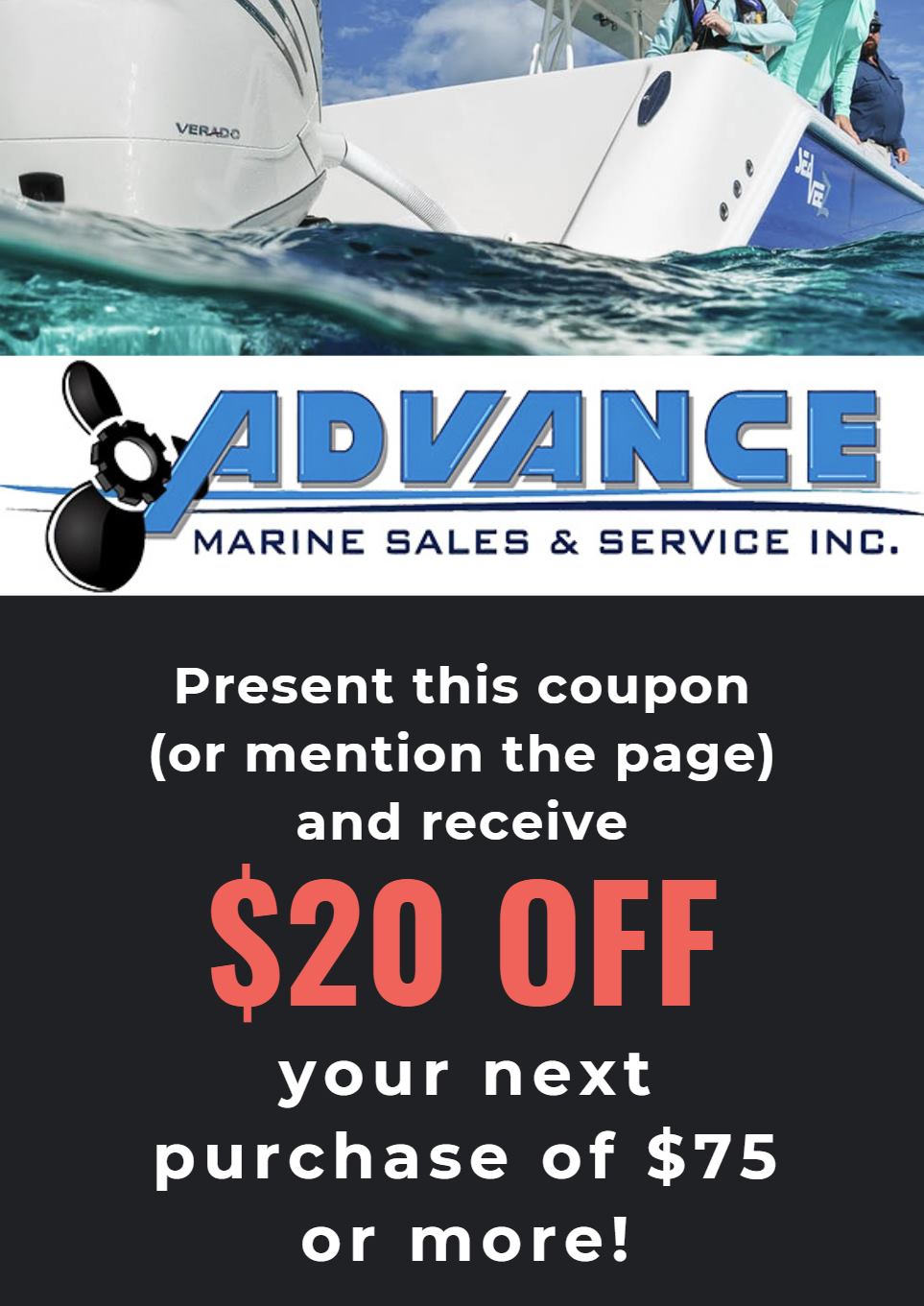 Specials Advance Marine New & PreOwned Pontoons for Sale in Tampa