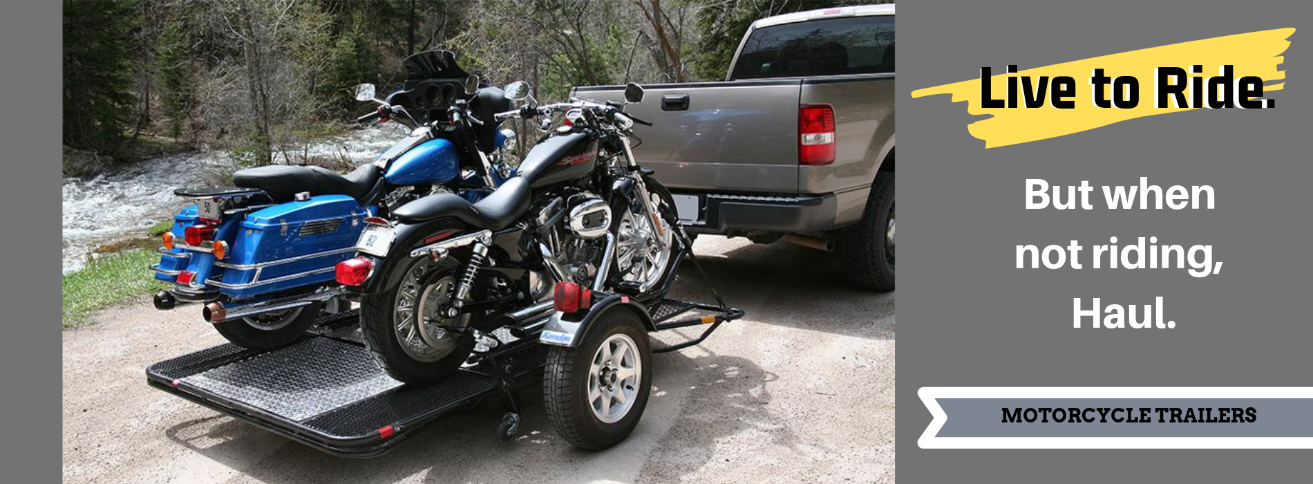 Motorcycle Trailers | American Trailer Mart of Waterford, MI | Michigan