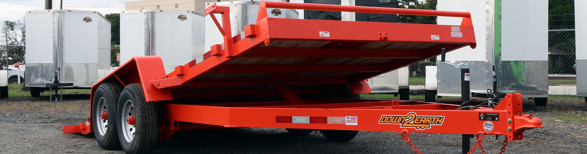 Home Amp Trailers Enclosed Cargo and landscaping trailers in DeLand FL