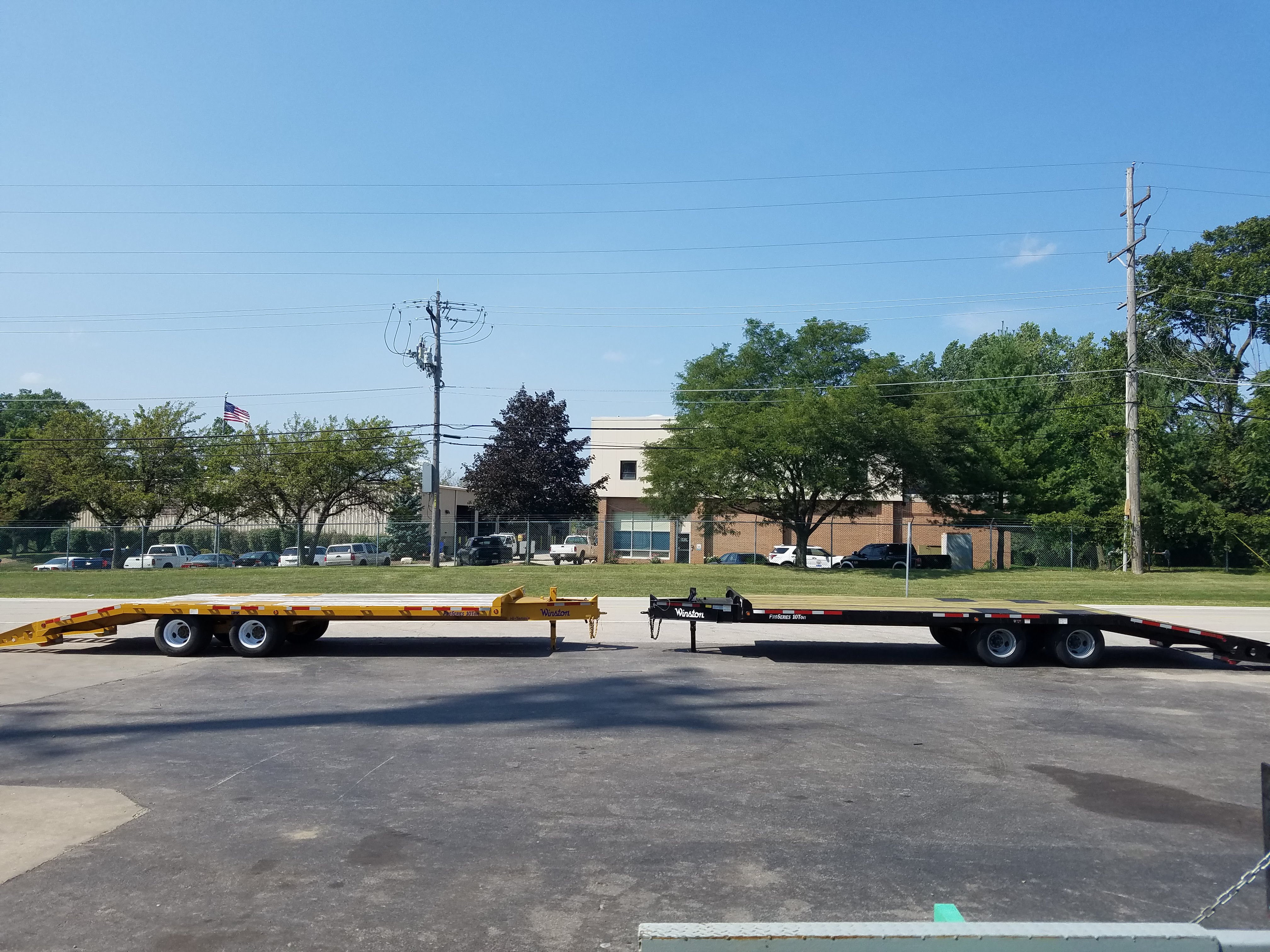 Home Trailers in Chicago Land A & W Trailer Utility Flatbed