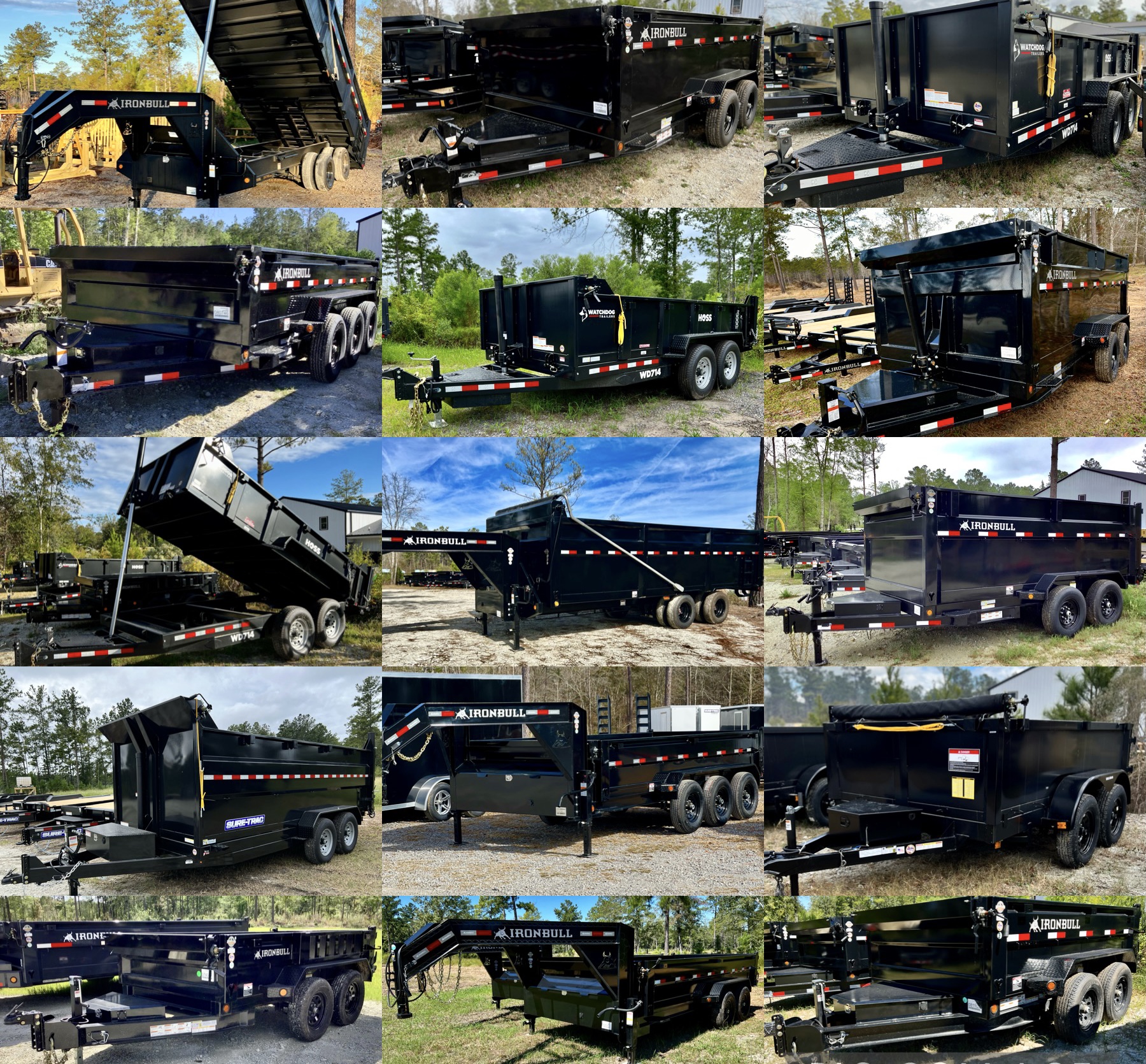 Dump Trailers Black Dog Trailers Trailer Dealer in Moncks Corner