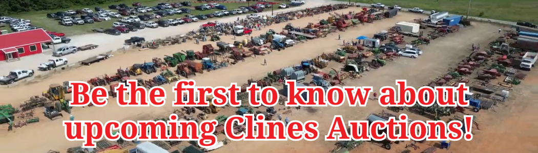 Huge farm equipment auction in Missouri, sign up to receive alerts of when the next auction is.