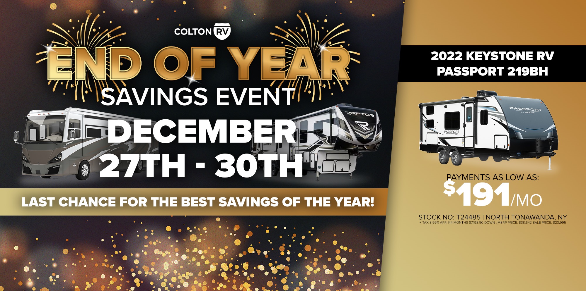 Home Colton RV in NY Fifth Wheel Campers and Class A Motorhomes For