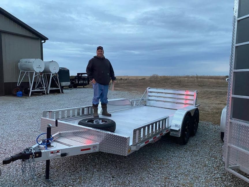 Satisfied Customers Trailers for Sale in Norfolk, NE Utility Trailers Cargo Trailers