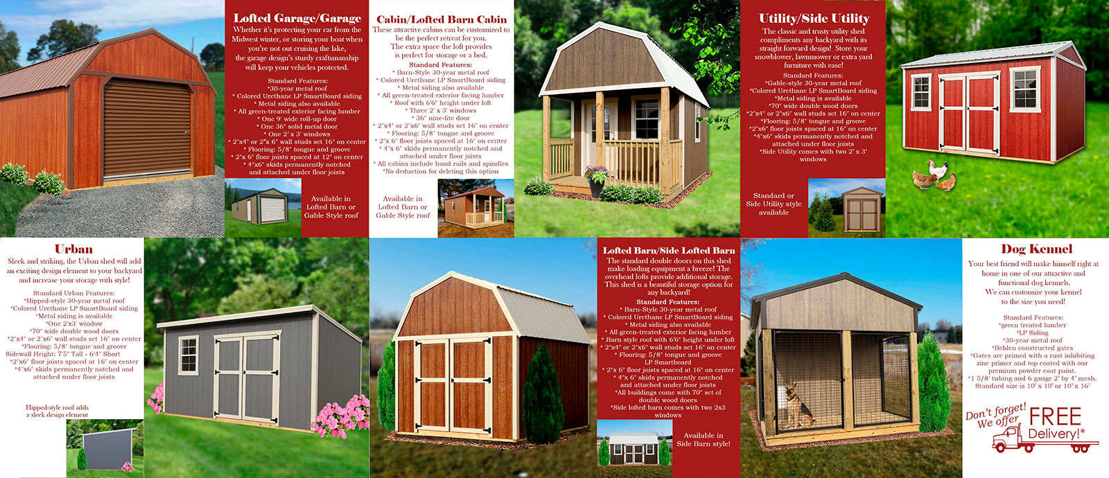 605 Sheds Extreme Sales Mandan, ND PJ Flatbed and Dump Trailers and