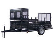 Eagle Single Axle Landscape Trailers