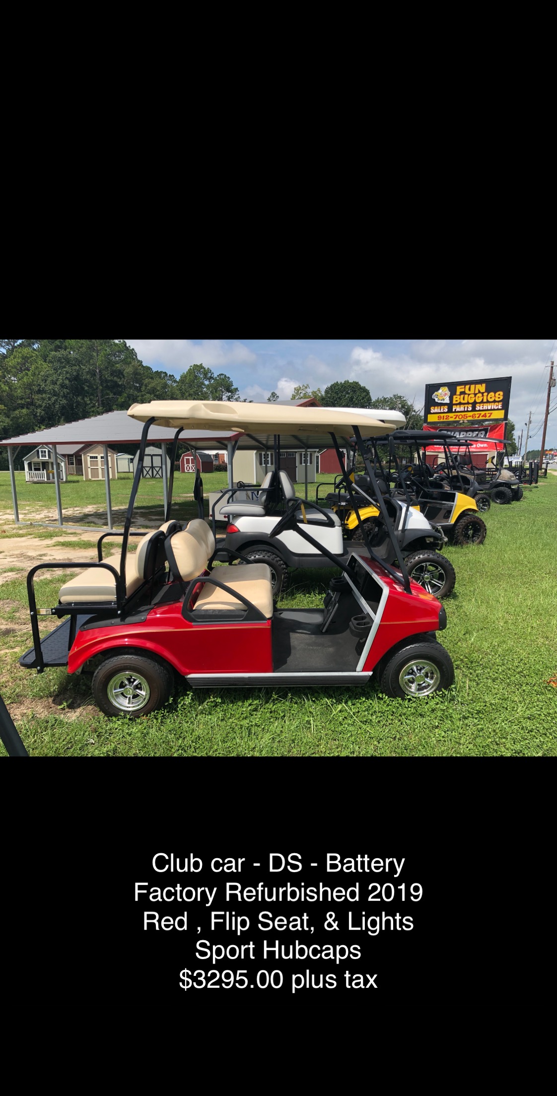 refurbished golf buggies