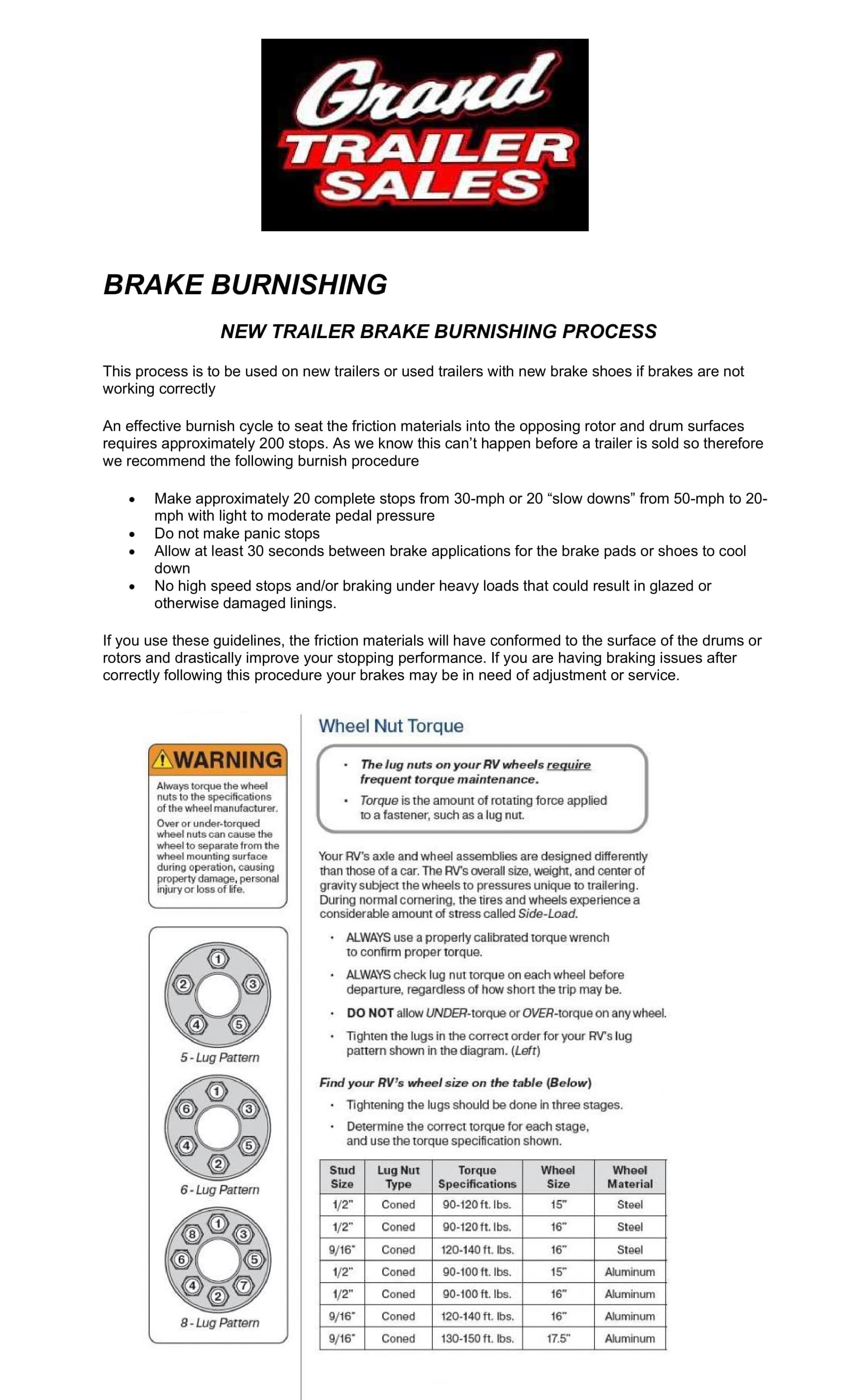 Service Department Trailer Sales and Rental in East Grand Forks, MN