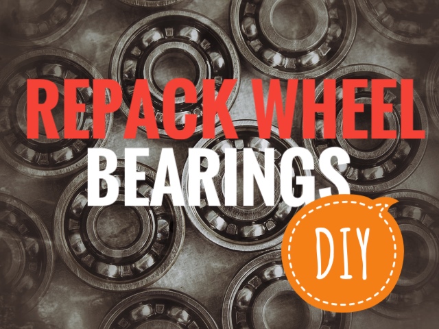 how to repack trailer bearings