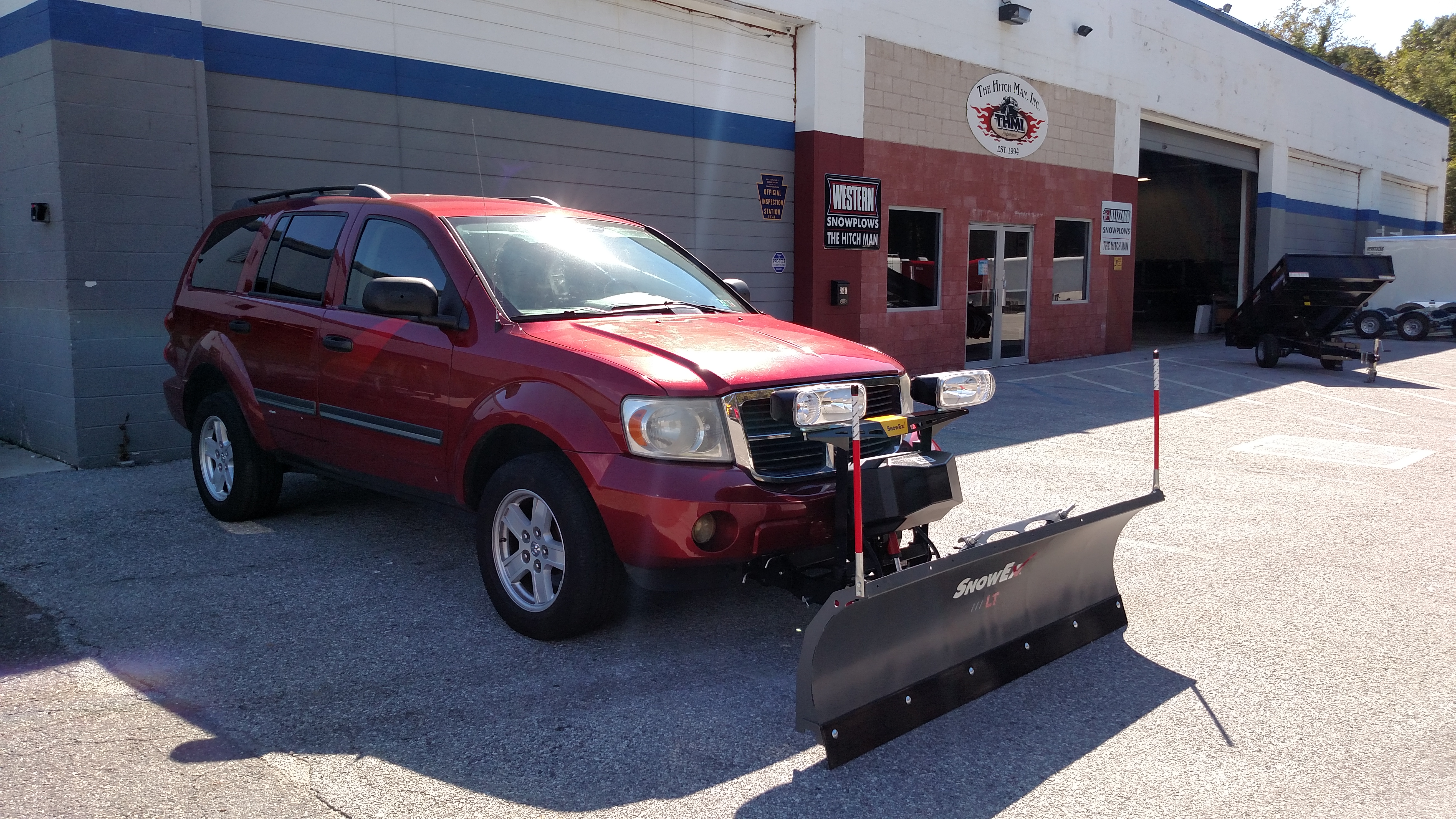 SnowEx Light Duty The Hitch Man Trailers and Snow Plows near
