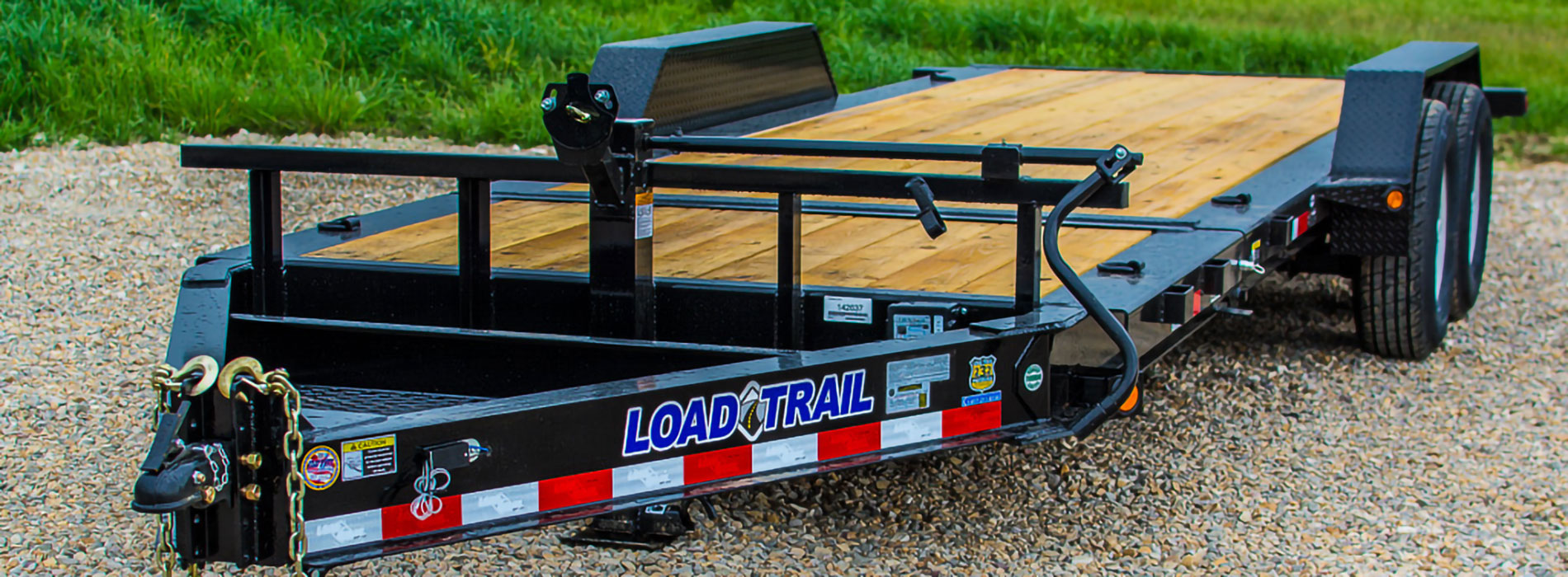 Home Ironman Ent Load Trail dump equipment and utility trailers and