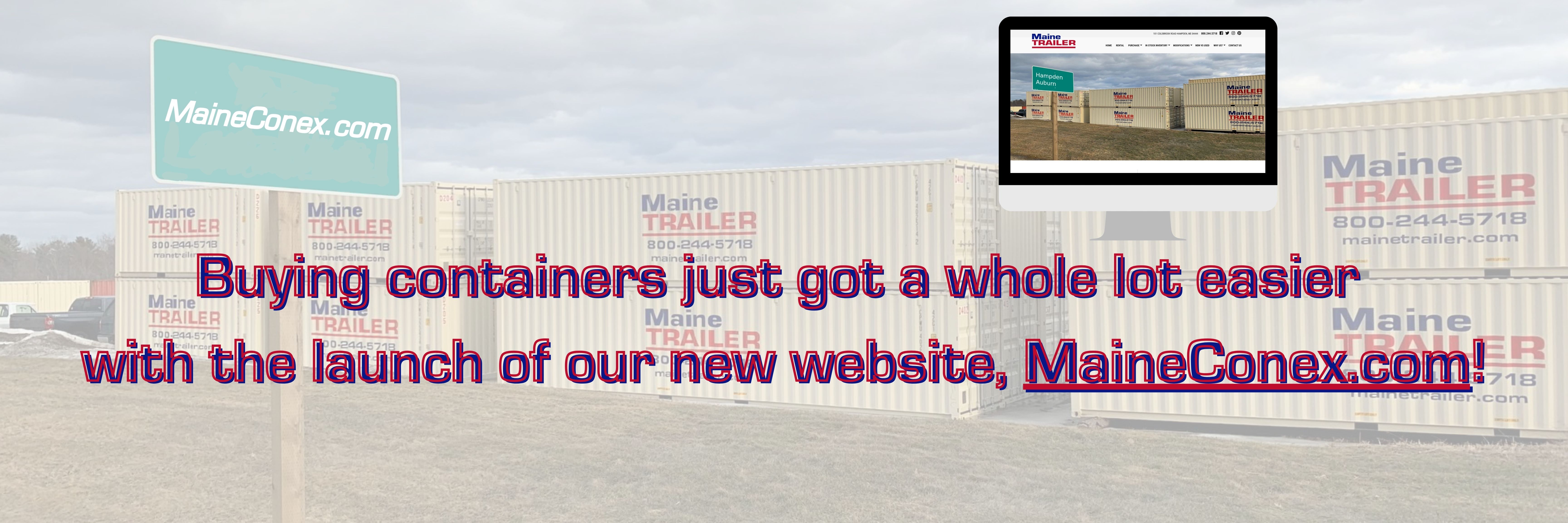Home Maine Trailer Shipping Container Leasing and Trailer Sales