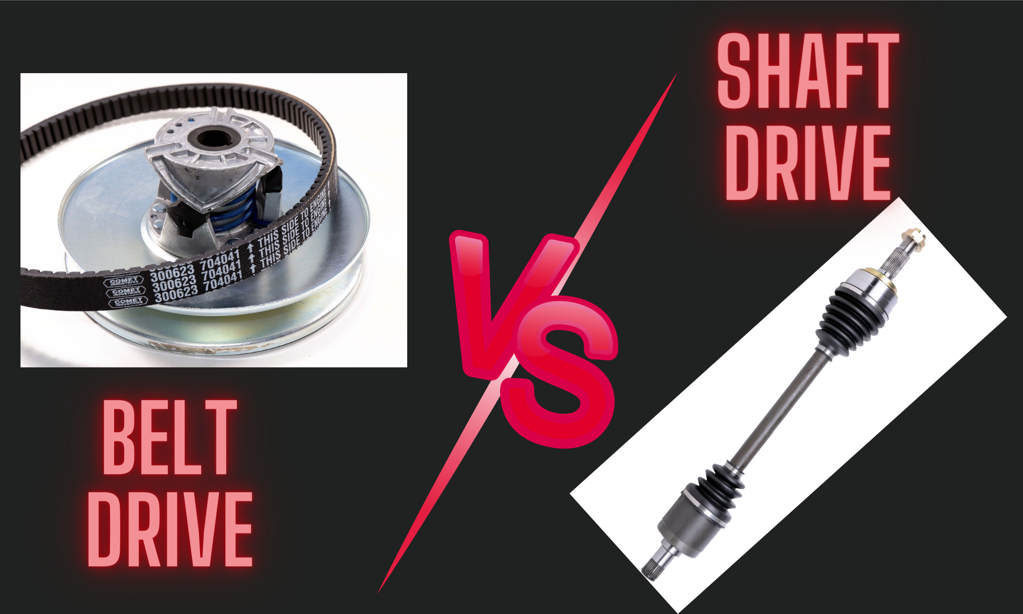 BeltDrive Side by Sides vs. ShaftDrive Side by Sides Masek PowerSports
