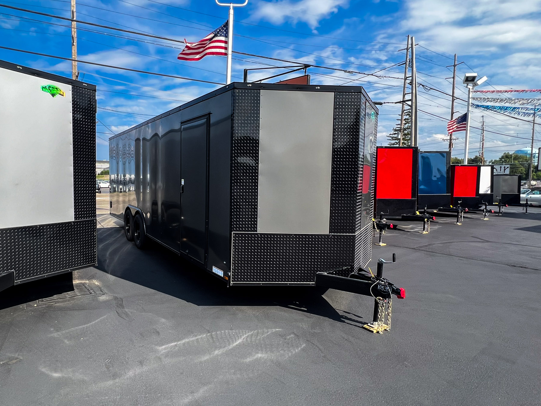 Enclosed Cargo Trailer" width="500" height="375