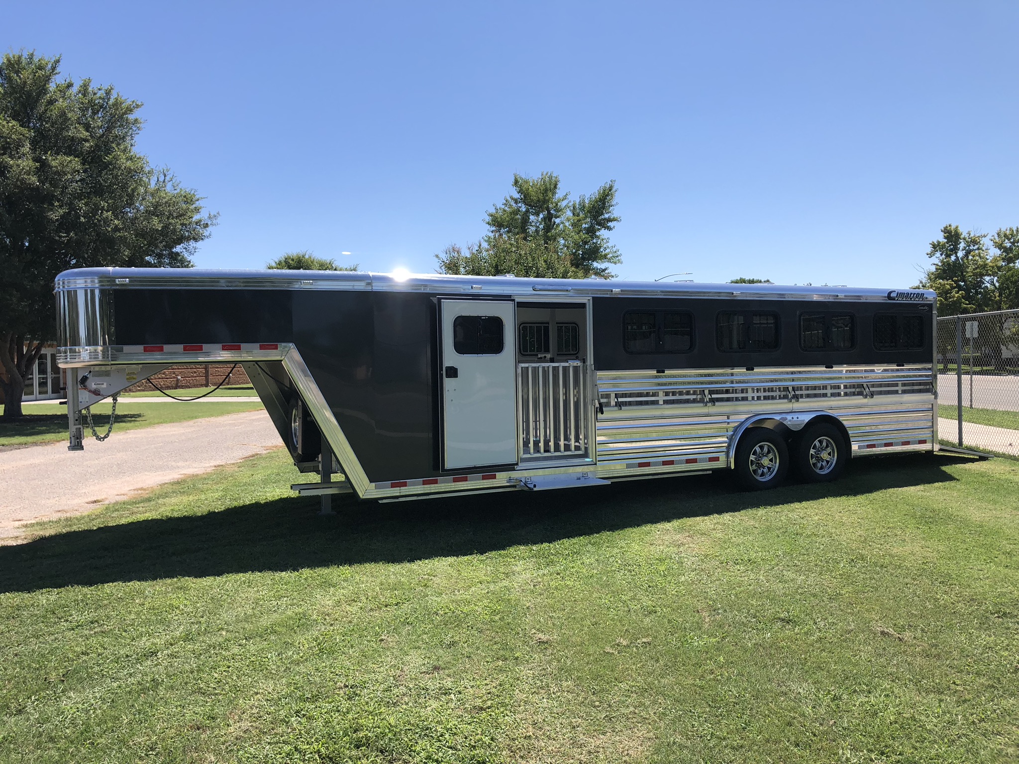 Home Open Range Trailers in Kansas Kansas Cimarron Stock and Horse