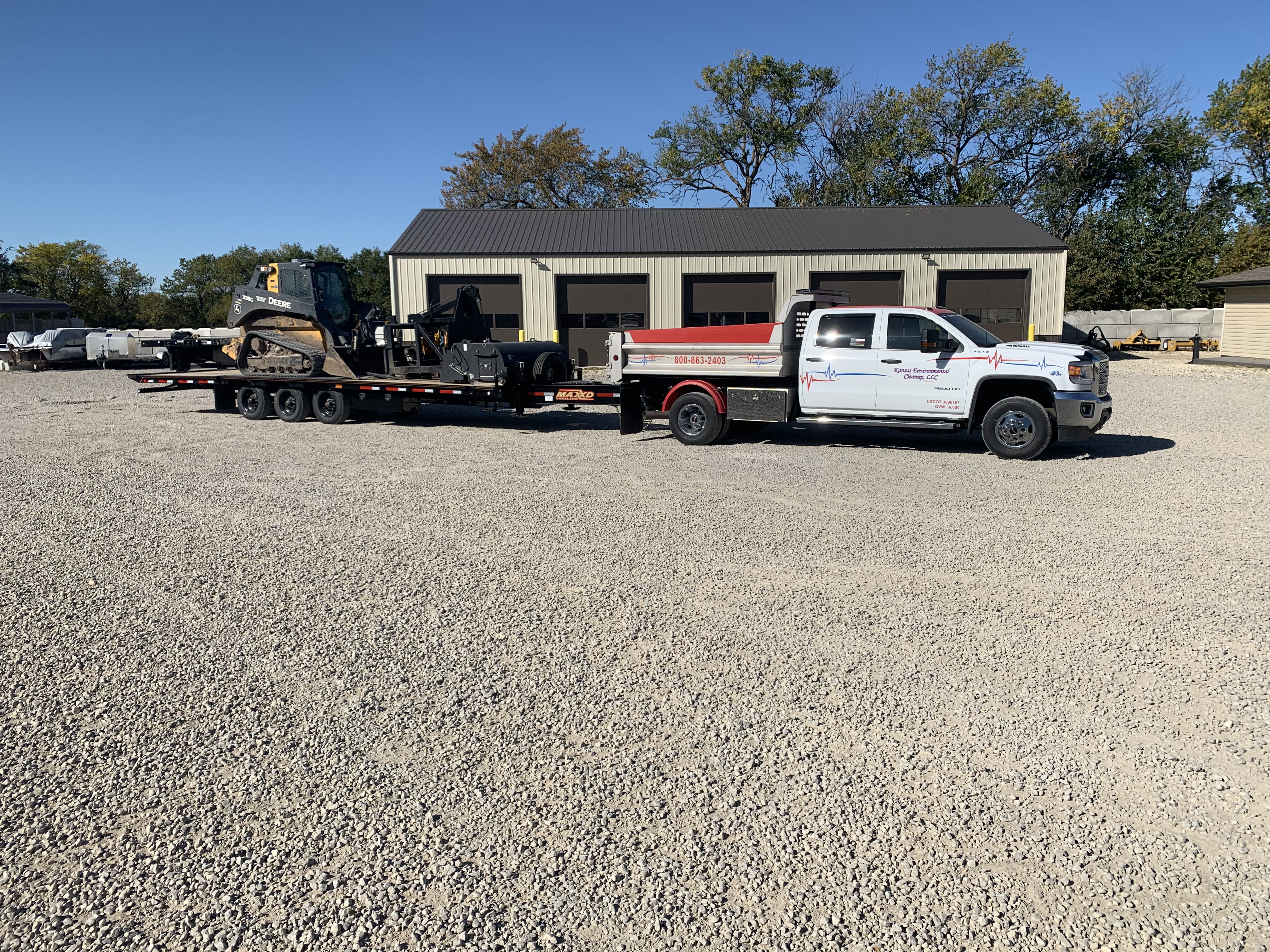 Gallery Open Range Trailers in Kansas Kansas Cimarron Stock and