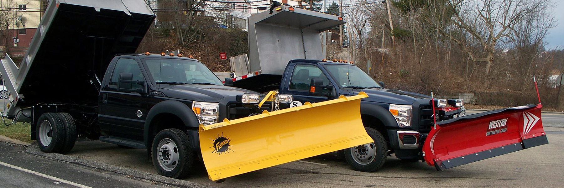 Home Push N Pull Pittsburgh area Snow plow, salt spreader, and