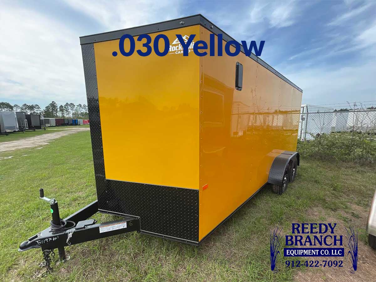 Yellow Cargo Trailers Buy the Best Quality Trailers for Sale Reedy Branch Equipment