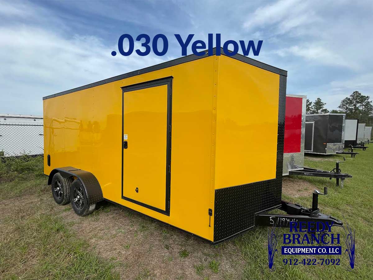 Yellow Cargo Trailers Buy the Best Quality Trailers for Sale Reedy