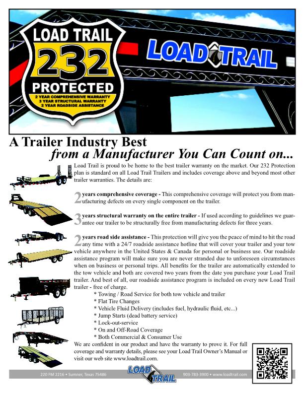 Load Trail Trailers Southern Wholesale Trailers Flatbed, Dump