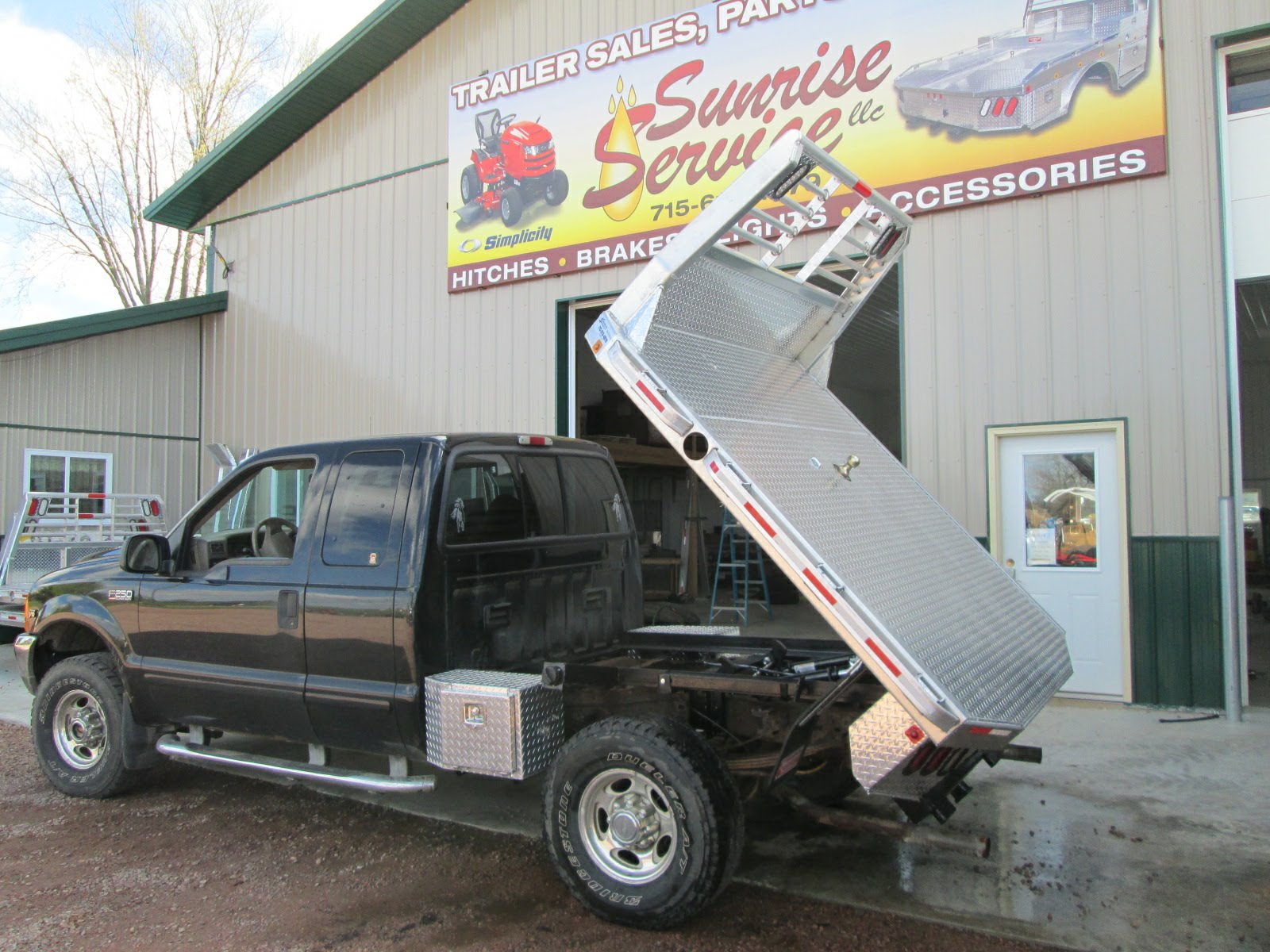 Custom Work Sunrise Services Trailers in Unity Wi near Eau Claire WI