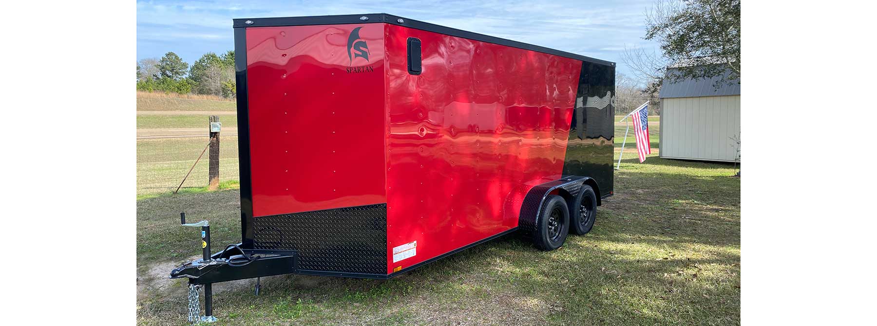 Home TBJ Trailers and Portable Buildings Shop Sheds, Dump, and