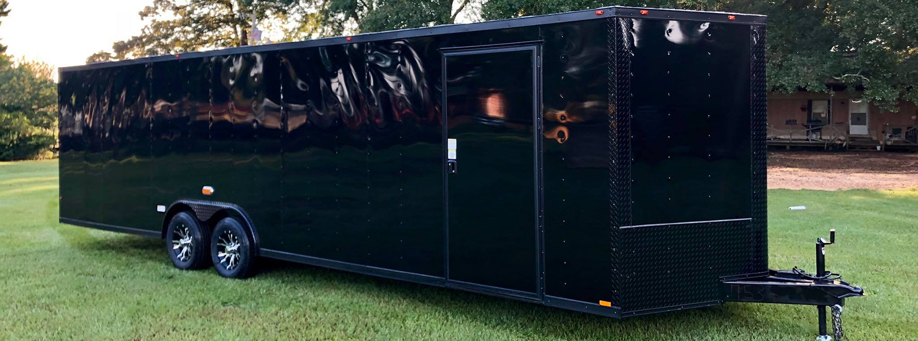 Home TBJ Trailers and Portable Buildings Shop Sheds, Dump, and