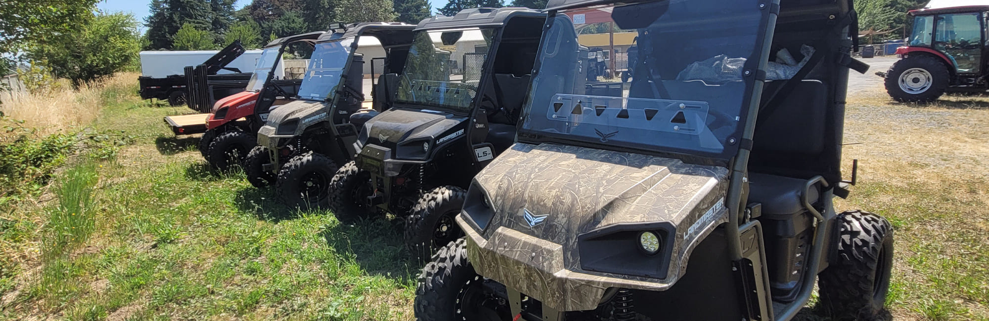 Home Trail Dust Trailers Local OR utility trailer dealer with