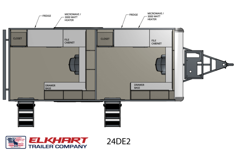 24DE2 Visto's Trailer Sales Trailers for Sale in North Dakota