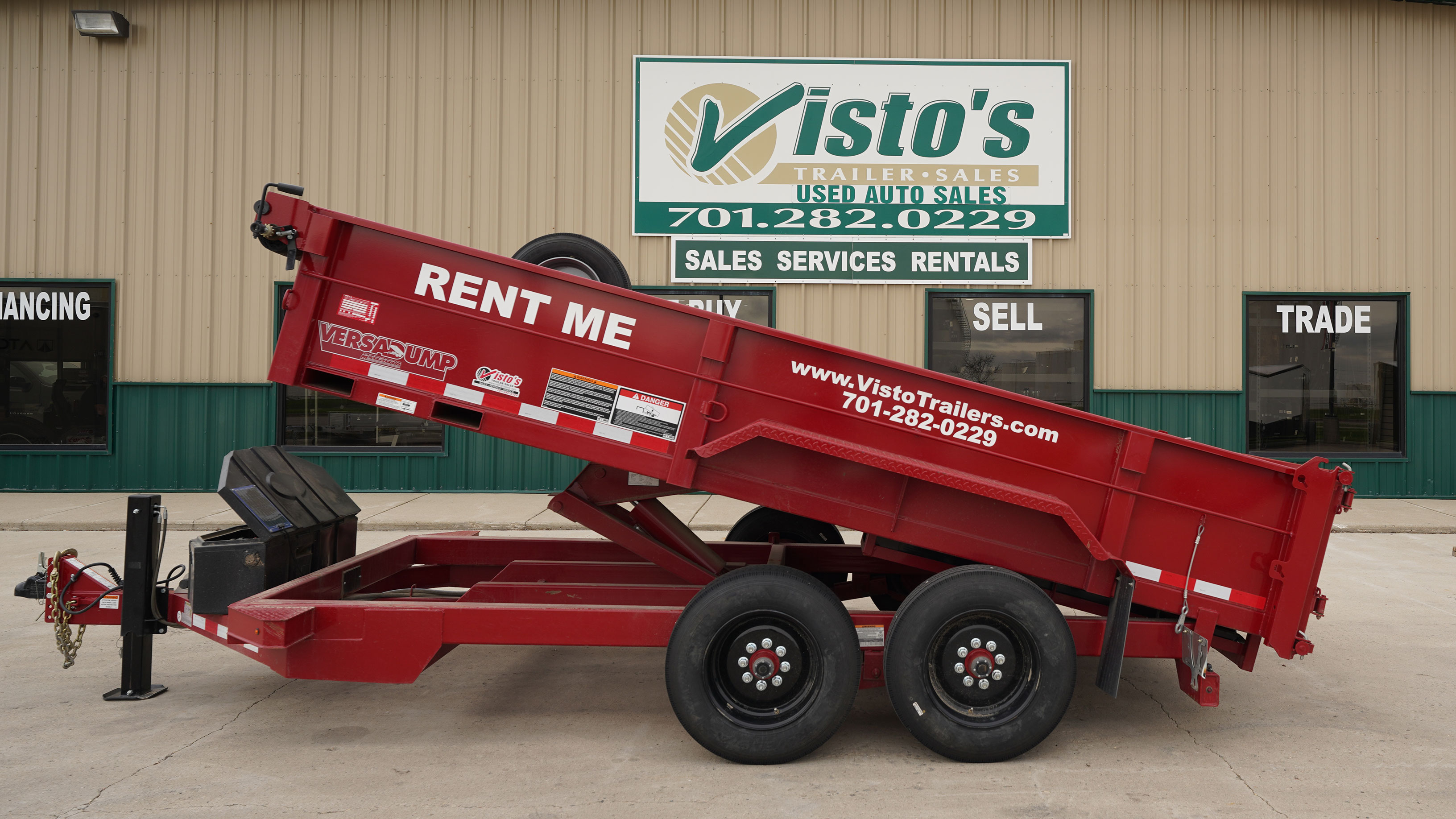Rentals Visto's Trailer Sales Trailers for Sale in North Dakota