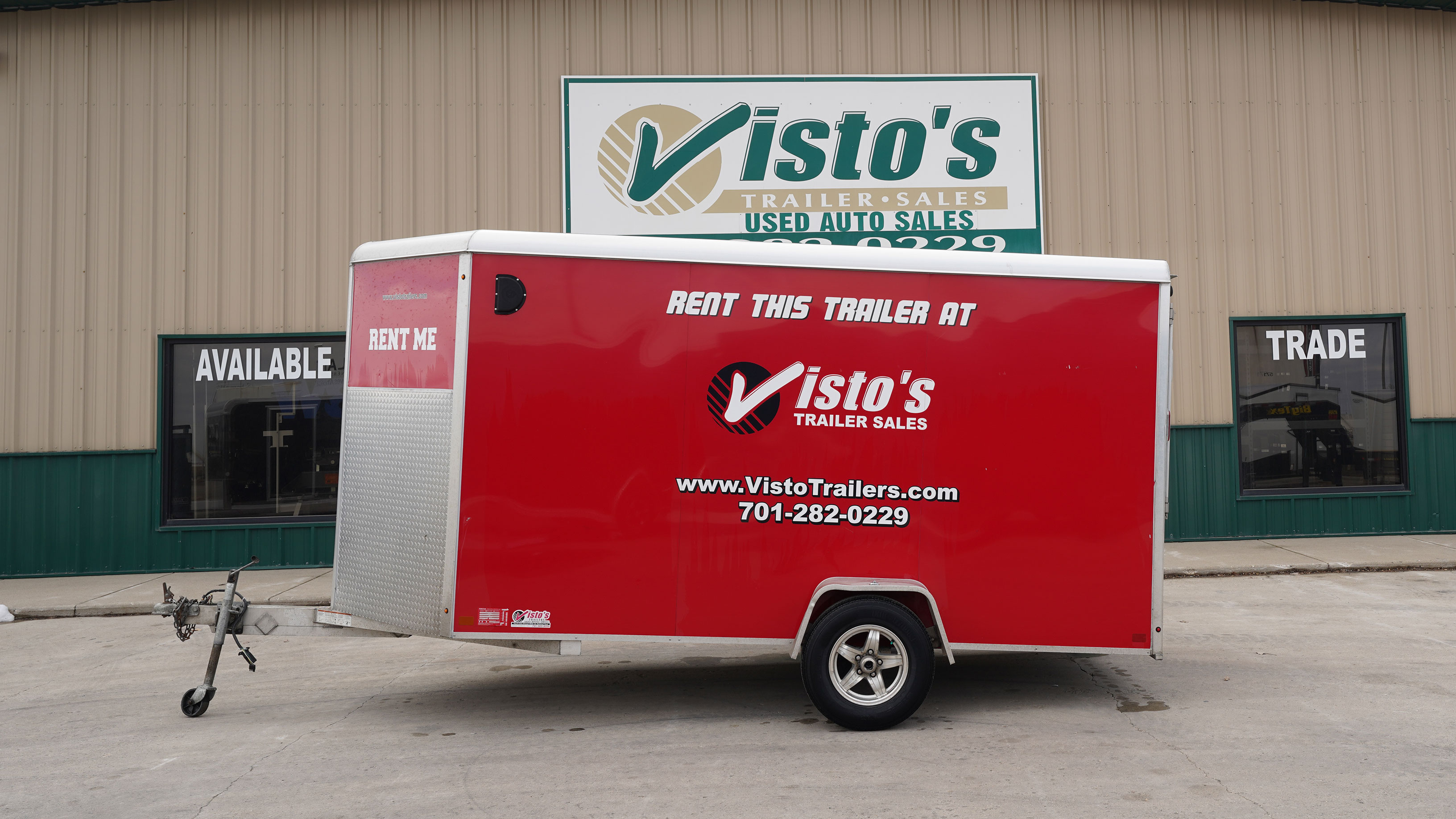 Rentals Visto's Trailer Sales Trailers for Sale in North Dakota