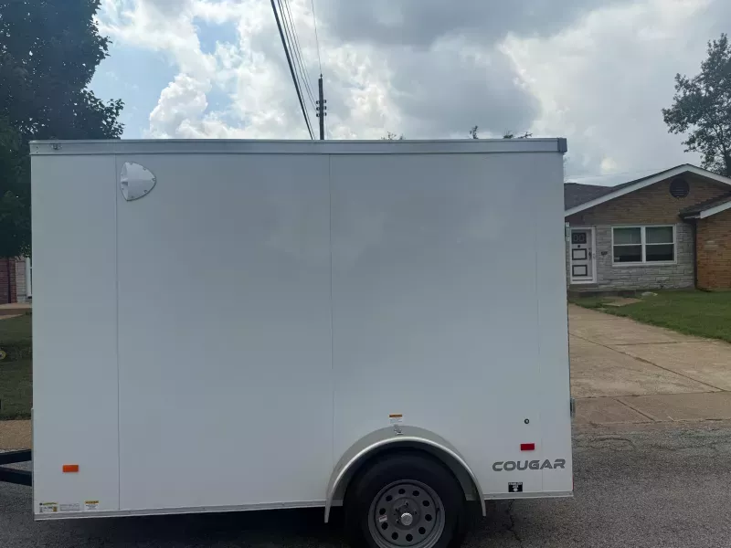 2025 Haul About 6x10 Enclosed Cargo Trailer with Ramp door and side door