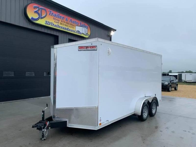 2021 Discovery 7' x 16' x 7' Rover SE Enclosed Cargo Trailer w/ Barn Doors 2021 Discovery 7' x 16' x 7' Rover SE Enclosed Cargo Trailer w/ Barn Doors