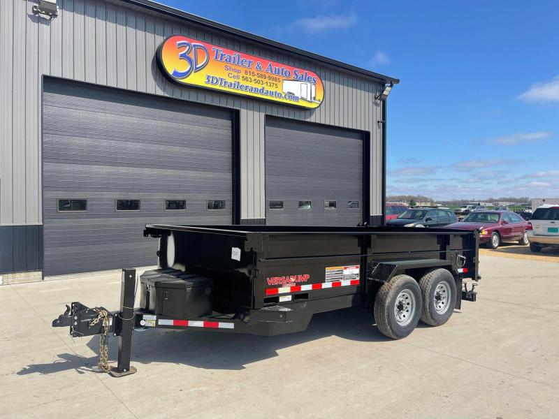 2022 Midsota HV SERIES 82" X 14' 15400LB GVWR VERSA DUMP BED TRAILER 2022 Midsota HV SERIES 82" X 14' 15400LB GVWR VERSA DUMP BED TRAILER