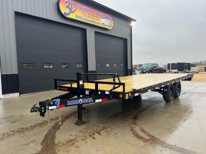 2024 Load Trail 102" X 20' 14K Bumper Pull Deckover Trailer 3d