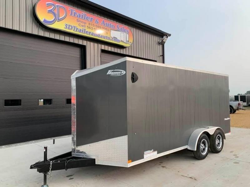 2021 Formula Trailers 7' x 16' x 6'6 Triumph Extra Tall Enclosed Trailer 2021 Formula Trailers 7' x 16' x 6'6 Triumph Extra Tall Enclosed Trailer