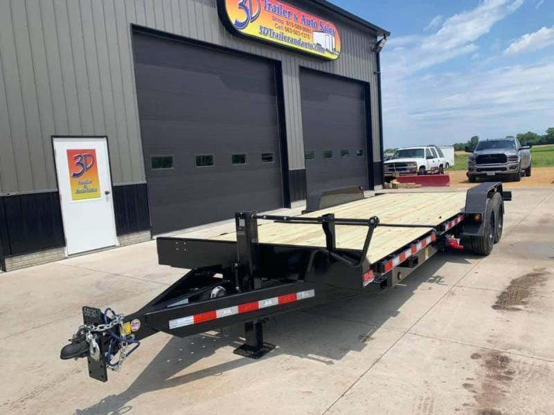 2023 BB 22' 16K HEAVY EQUIPMENT SPLIT DECK TILT TRAILER 3d Trailer & Auto Your local
