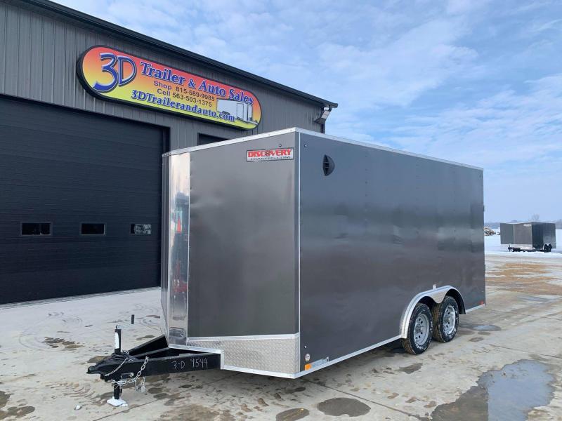 2022 Discovery 8.5' X 16' X 7' 7K CHALLENGER ET RAMP DOOR ENCLOSED CARGO TRAILER 2022 Discovery 8.5' X 16' X 7' 7K CHALLENGER ET RAMP DOOR ENCLOSED CARGO TRAILER