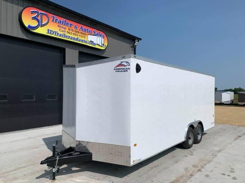 2021 AMERICAN HAULER 8.5' x 20' x 7' ARROW 10K GVWR Race Car Enclosed Trailer 2021 AMERICAN HAULER 8.5' x 20' x 7' ARROW 10K GVWR Race Car Enclosed Trailer