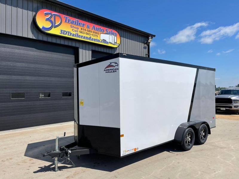 2022 American Hauler 7' x 16' x 7' 7k Night Hawk UTV PACKAGE Enclosed Trailer 2022 American Hauler 7' x 16' x 7' 7k Night Hawk UTV PACKAGE Enclosed Trailer