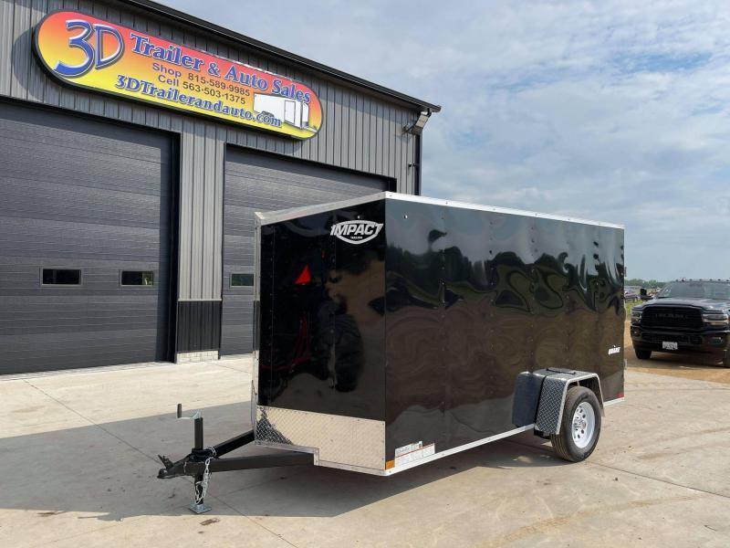 2023 Impact 6' x 12' x 6' Quake Enclosed Cargo Trailer 2023 Impact 6' x 12' x 6' Quake Enclosed Cargo Trailer