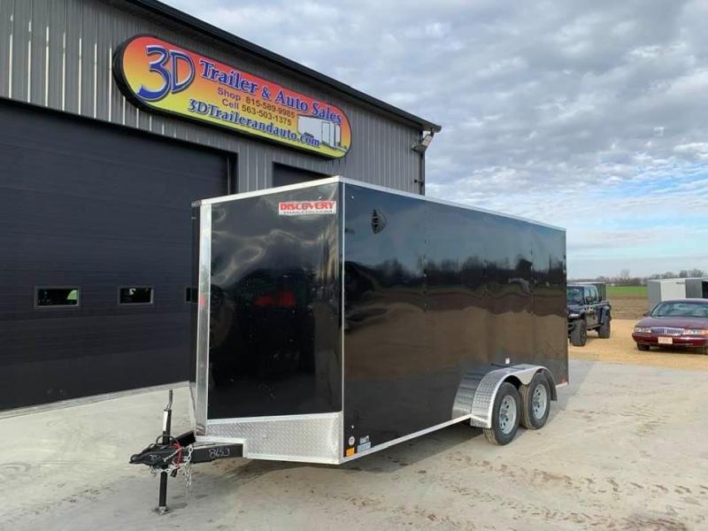 2021 Discovery 7' x 16' x 7' Rover ET Enclosed Trailer w/ Ramp 2021 Discovery 7' x 16' x 7' Rover ET Enclosed Trailer w/ Ramp